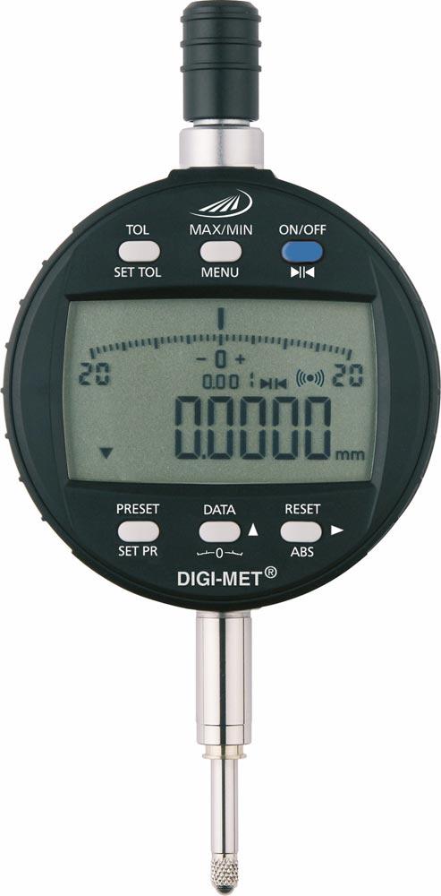 Messuhr DIGI-MET® IP42 12,5 mm Ablesung mm 0,0005 digital Messuhr DIGI-MET® IP42 12,5 mm Ablesung mm 0,0005 digital