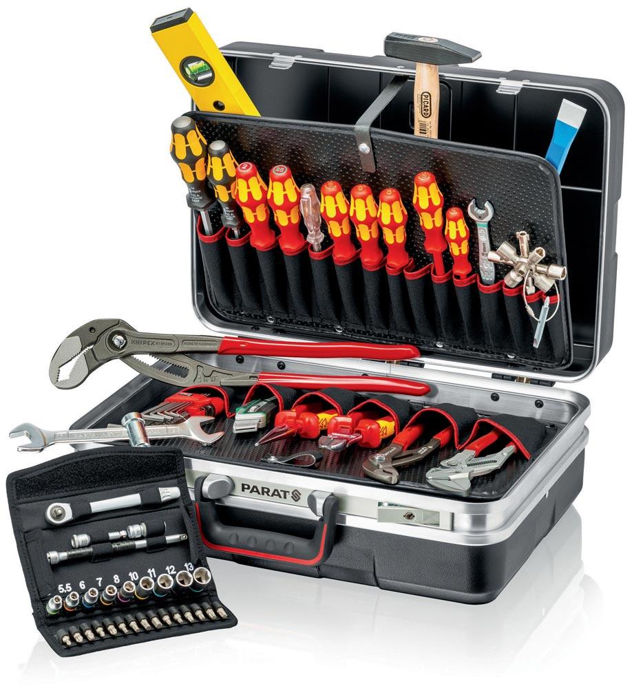 Werkzeugsortiment Vision 27 Sanitär 52-teilig im Hartschalenkoffer für Sanitärinstallateure