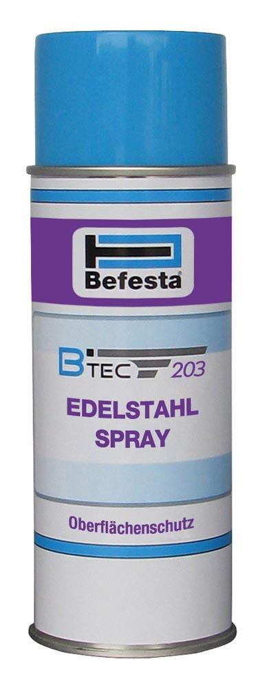 Edelstahl-Spray Btec 203, 400 ml