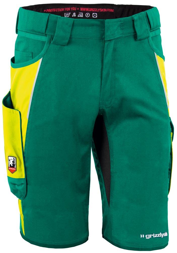 Herren Short Iron, Farbe grün/warngelb, Gr. N46