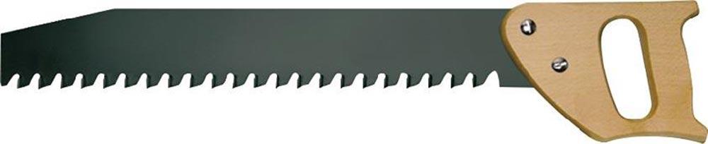 Gasbetonsäge Blattlänge 450 mm Zähnezahl 22 HM Buchenholzgriff natur