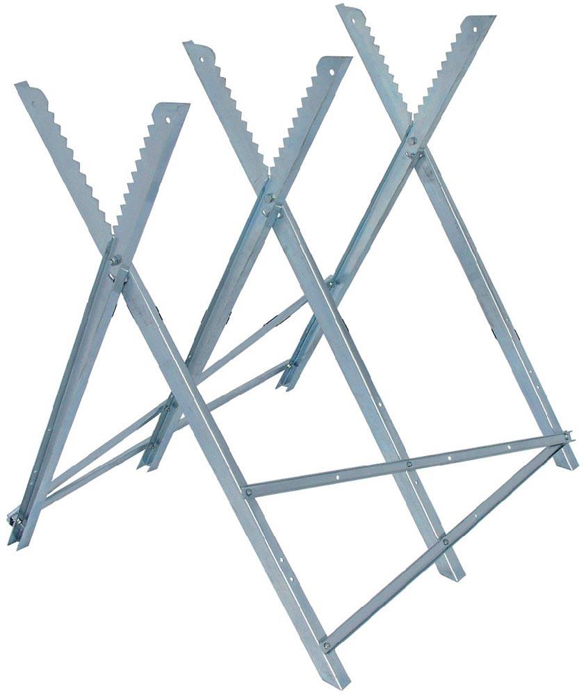 Sägebock MB 150S Breite 81 x Höhe 790 x Tiefe 850 mm max. 150 kg galvanisch verzinkt