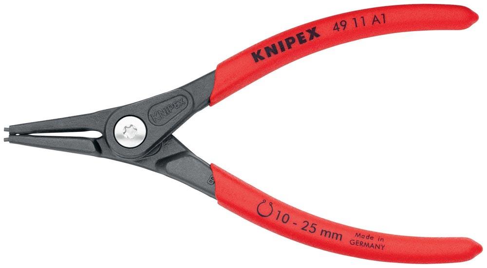 Präzisionssicherungsringzange A 1 für Wellen Ø 10 - 25 mm Länge 140 mm