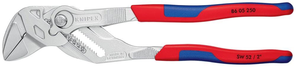 Zangenschlüssel Länge 250 mm Spannweite 52 mm verchromt Mehrkomponenten-Hüllen Zangenschlüssel Länge 250 mm Spannweite 52 mm verchromt Mehrkomponenten-Hüllen