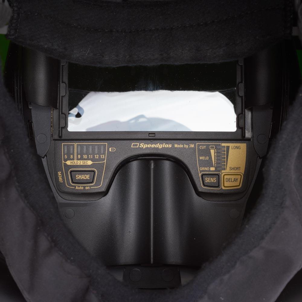 Schweißerschutzhelm 9100 X mit Seitenfenster 54 x 107 mm DIN 5, 8, 9-13 501815