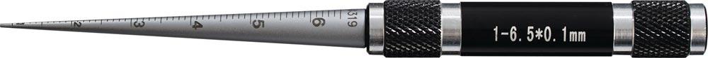 Lochlehre 4-15 mm konisch Ablesung 0,1 mm