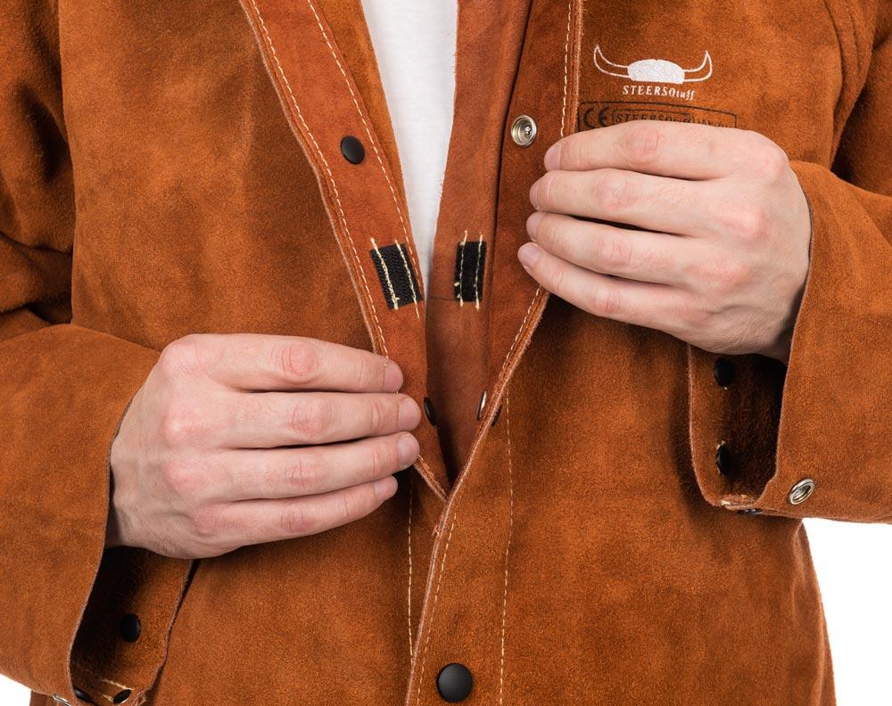 Schweißerschutz-Jacke STEERSOtuff® Größe M 1 Stück