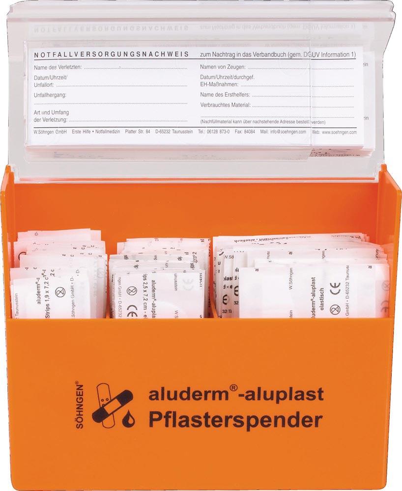 Pflasterspender aluderm-aluplast B160xH122xT57ca. mm