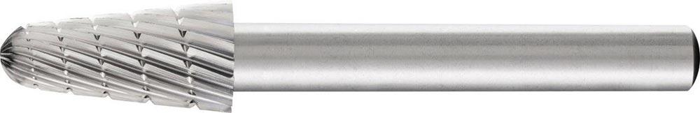 Frässtift KEL Ø 10 mm Kopflänge 20 mm Schaft-Ø 6 mm HSS Verzahnung 3