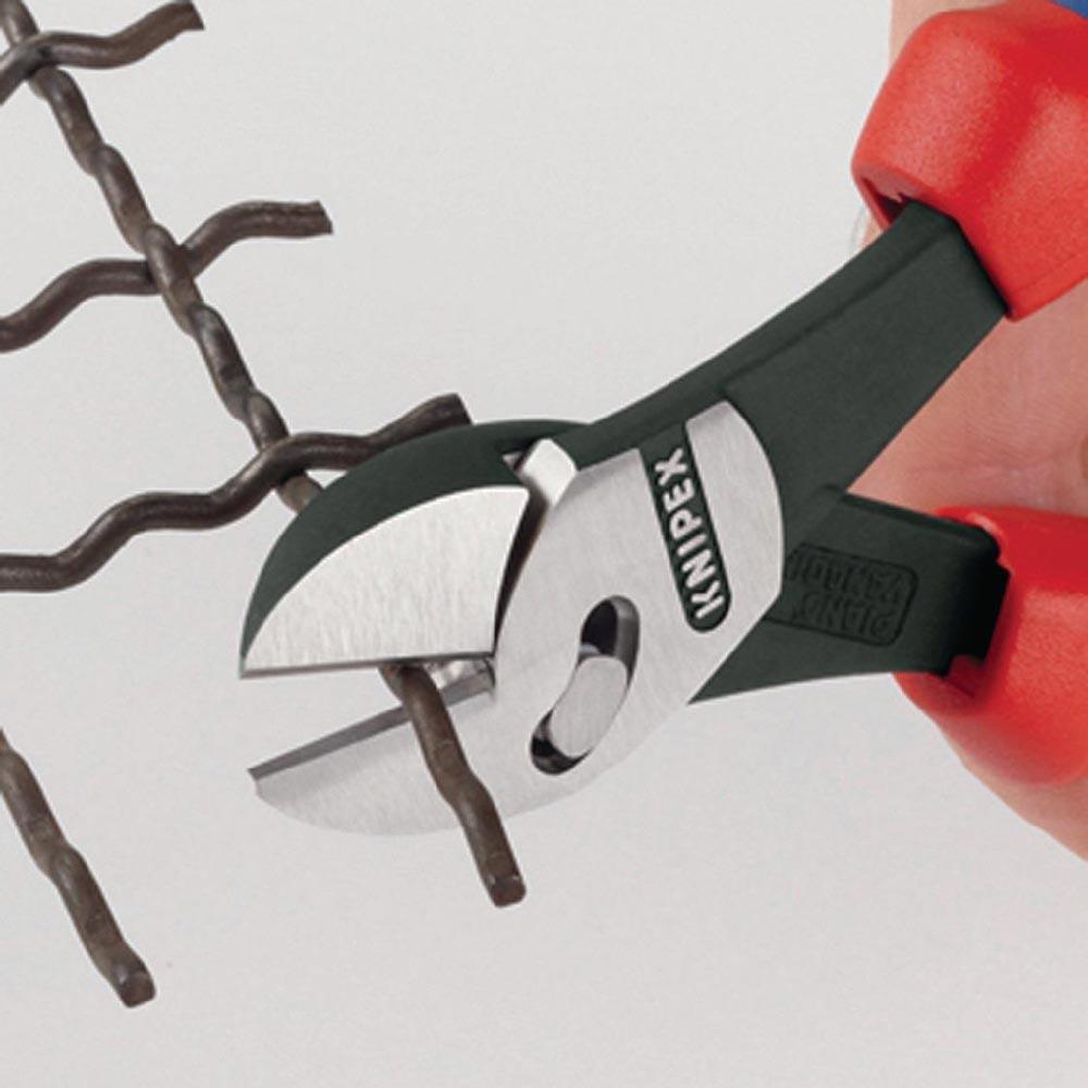 Hochleistungsseitenschneider TwinForce® Länge 180 mm poliert Mehrkomponenten-Hüllen