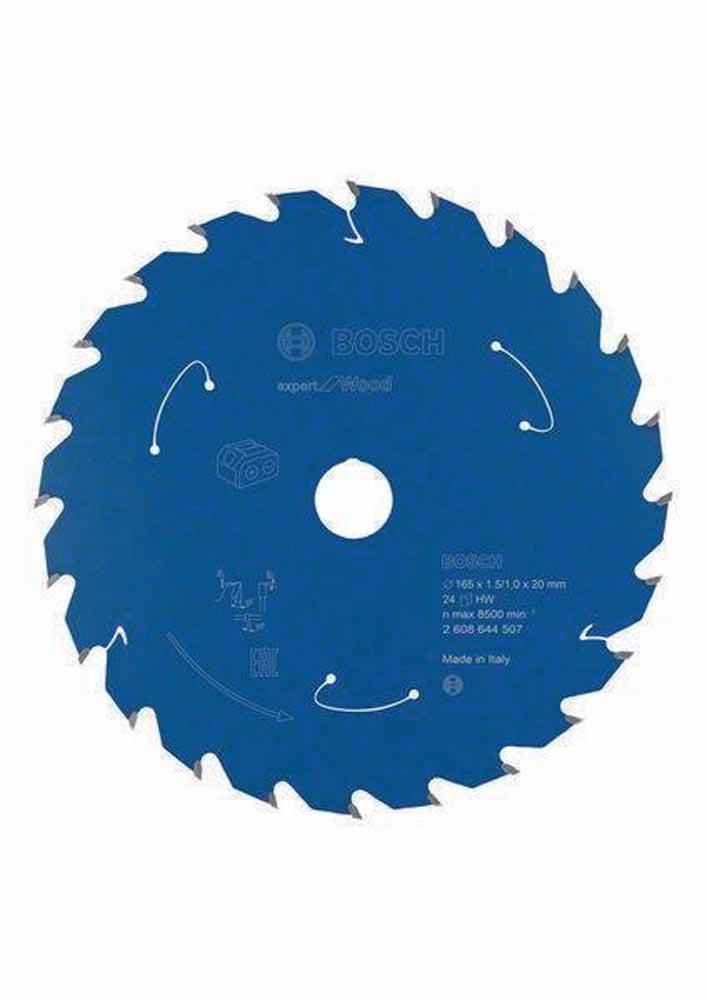 Kreissägeblatt Expert for Wood Außen-Ø 165 mm Zähnezahl 24 WZ Bohrung 20 mm Schnittbreite 1,5 mm HM Kreissägeblatt Expert for Wood Außen-Ø 165 mm Zähnezahl 24 WZ Bohrung 20 mm Schnittbreite 1,5 mm HM
