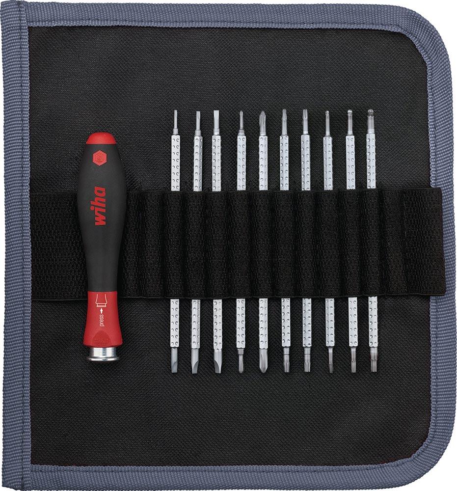 Feinmechanikerschraubendrehersatz 269 T11 01 11-teilig Schlitz / PH / TX / 6-Kant Feinmechanikerschraubendrehersatz 269 T11 01 11-teilig Schlitz / PH / TX / 6-Kant