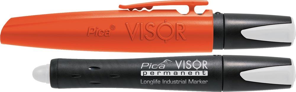 Industriemarker Visor permanent rot wasserfest