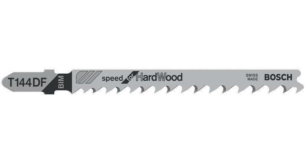 Stichsägeblatt T 144 DF Gesamtlänge 100 mm Zahnteilung 4 -5,2 mm BiM 5 Stück / Karte