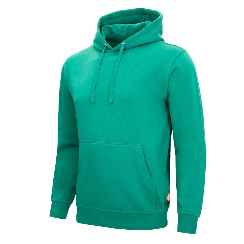 Kapuzenpullover NITRAS MOTION TEX LIGHT, grün, Gr. 4XL