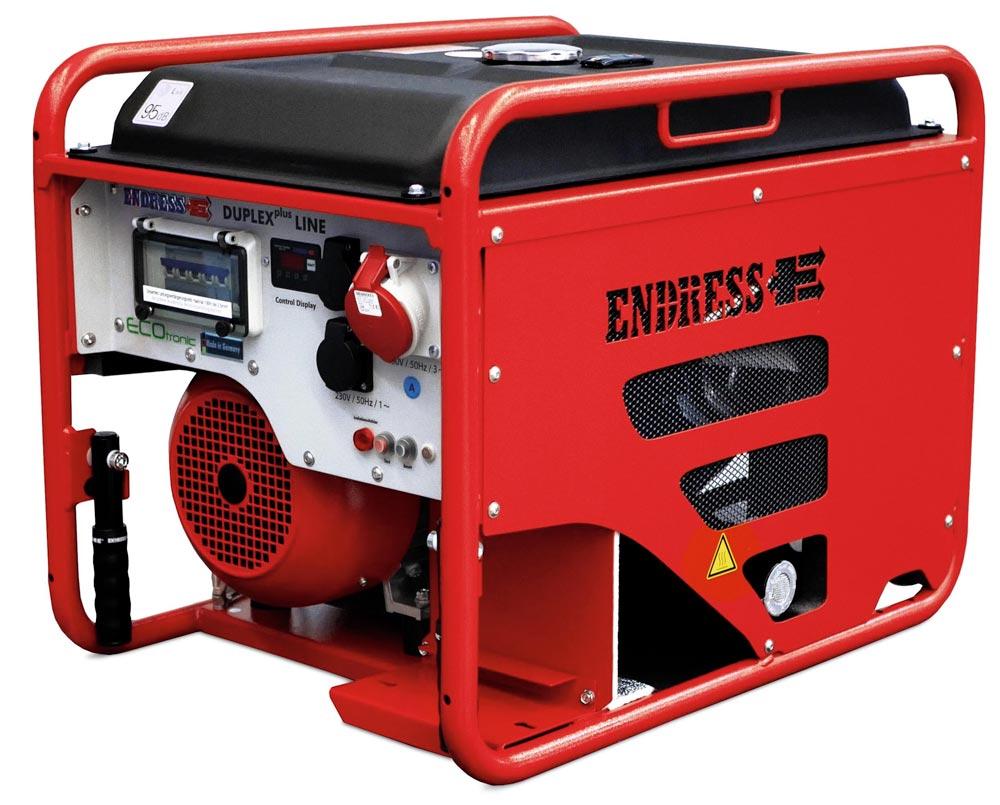Endress Stromerzeuger ESE 406 HG-GT Duplex, Benzin, Honda GX270 / 8 HP, 4,4 kW, 230 V, IP54, Isolationsüberwachung
