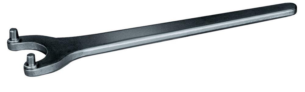 Zweilochmutterndreher DIN 3116 für Bohrungen Ø 6 mm für Lochabstand 75 mm brüniert