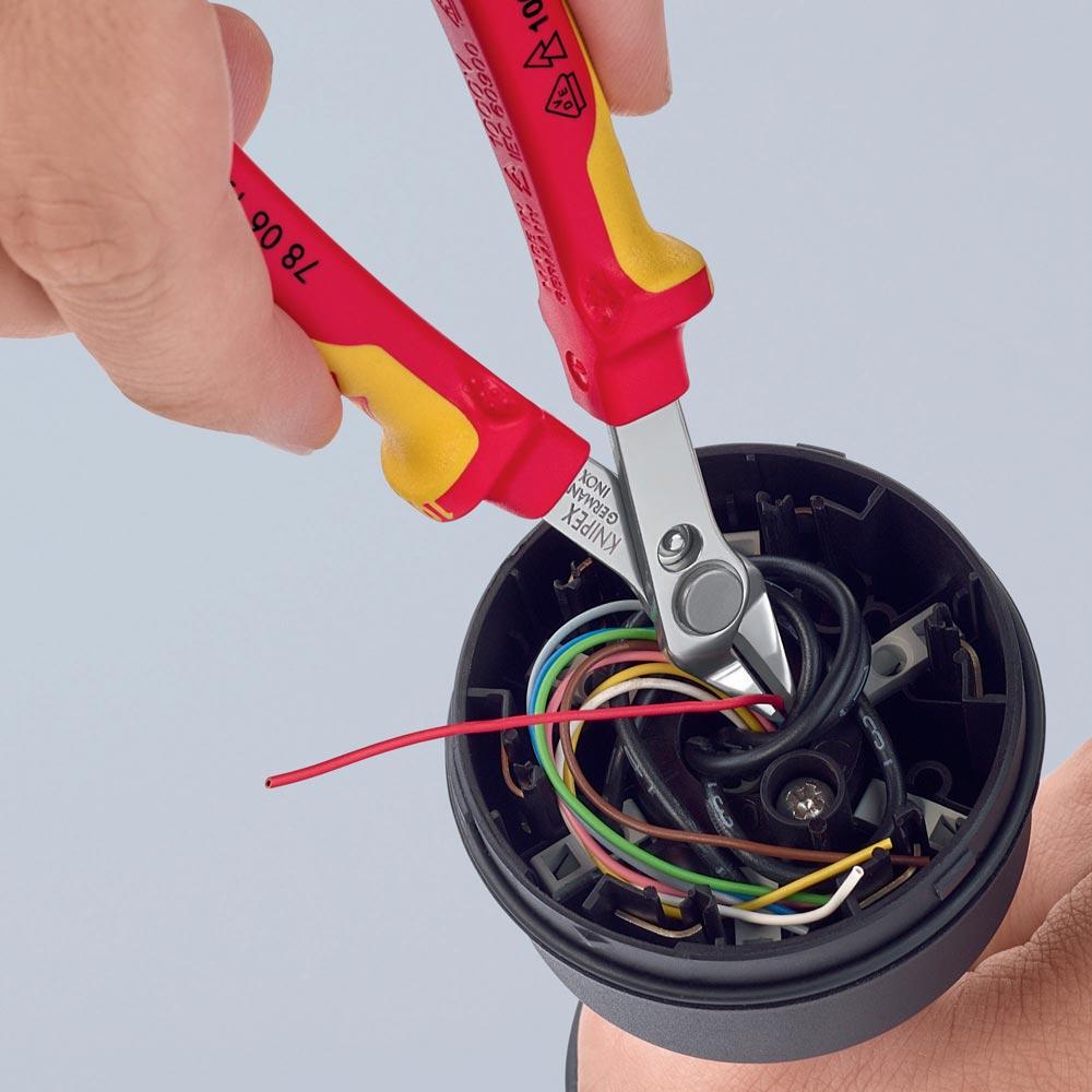 Elektronik-Seitenschneider Electronic Super-Knips® Länge 125 mm Form 0 Facette nein VDE poliert Elektronik-Seitenschneider Electronic Super-Knips® Länge 125 mm Form 0 Facette nein VDE poliert