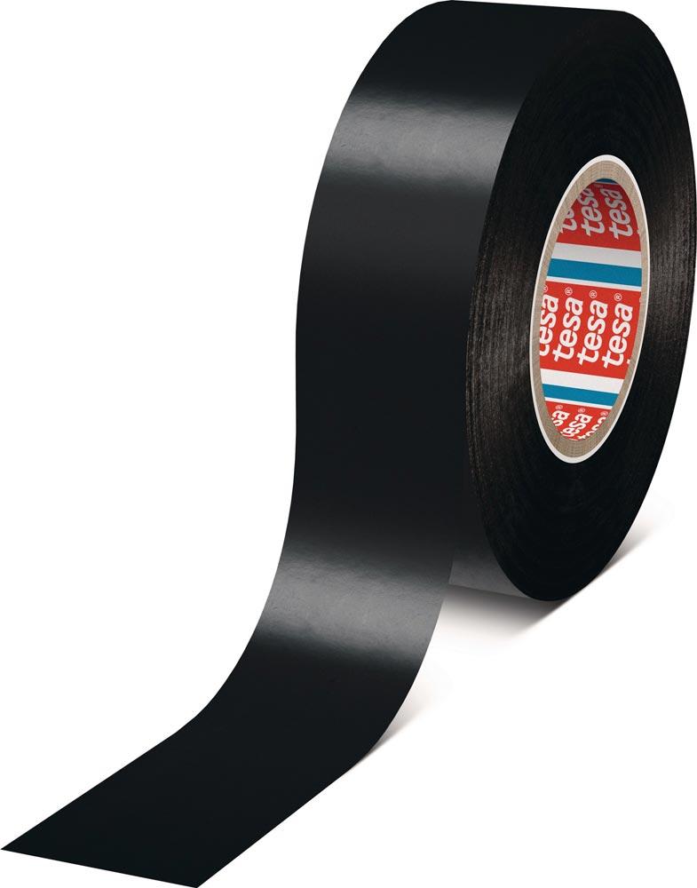 Isolierband tesaflex® 4163 schwarz Länge 33 m Breite 50 mm Rolle