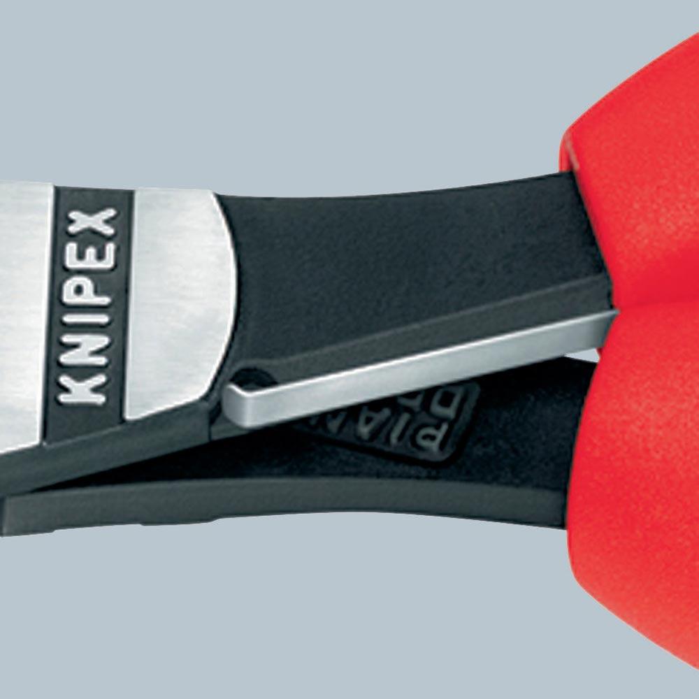 Kraftseitenschneider Länge 180 mm poliert Form 1 Mehrkomponenten-Hüllen