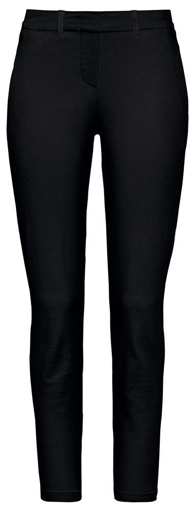 Damen 7/8-Stretchhose, Farbe schwarz, Gr. XL