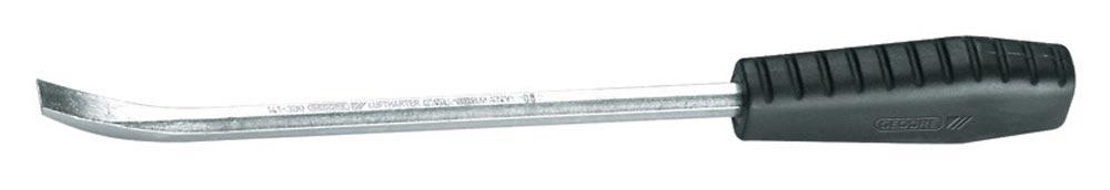 Hebeleisen 141-300 Länge 300 mm Breite 15 mm Ø 12 mm chromatiert PVC-Handgriff