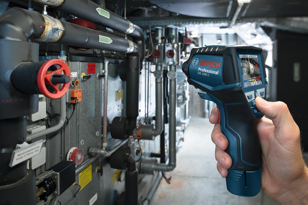 BOSCH Akku-Thermodetektor GIS 1000 C L-Boxx