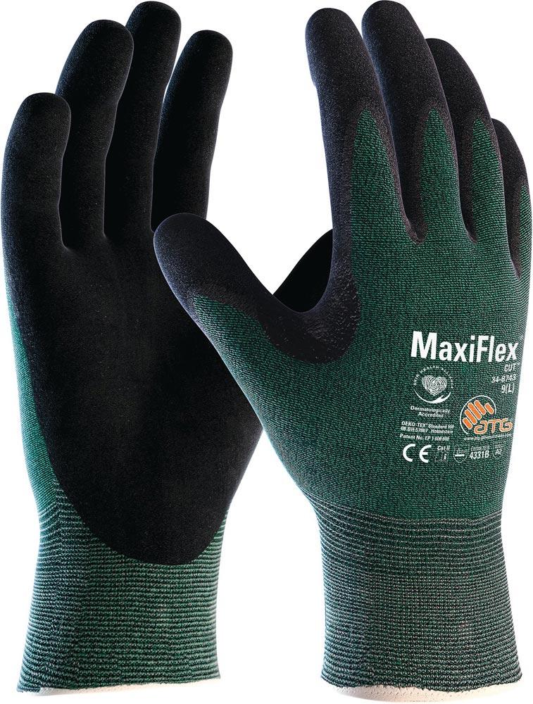Schnittschutzhandschuhe MaxiFlex® Cut™ 34-8743 Größe 7 Strickbund, silikonfrei