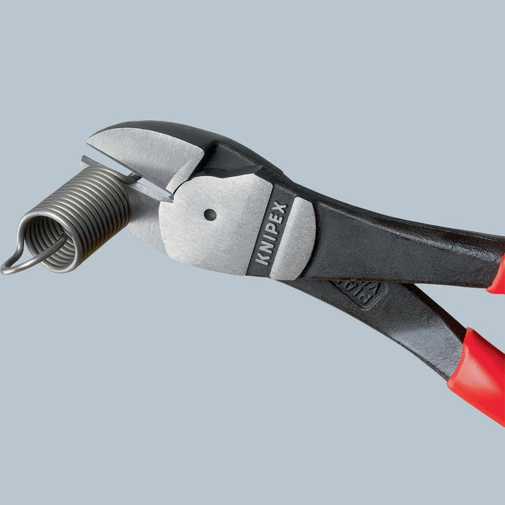 Kraftseitenschneider Länge 160 mm poliert Form 0 Mehrkomponenten-Hüllen