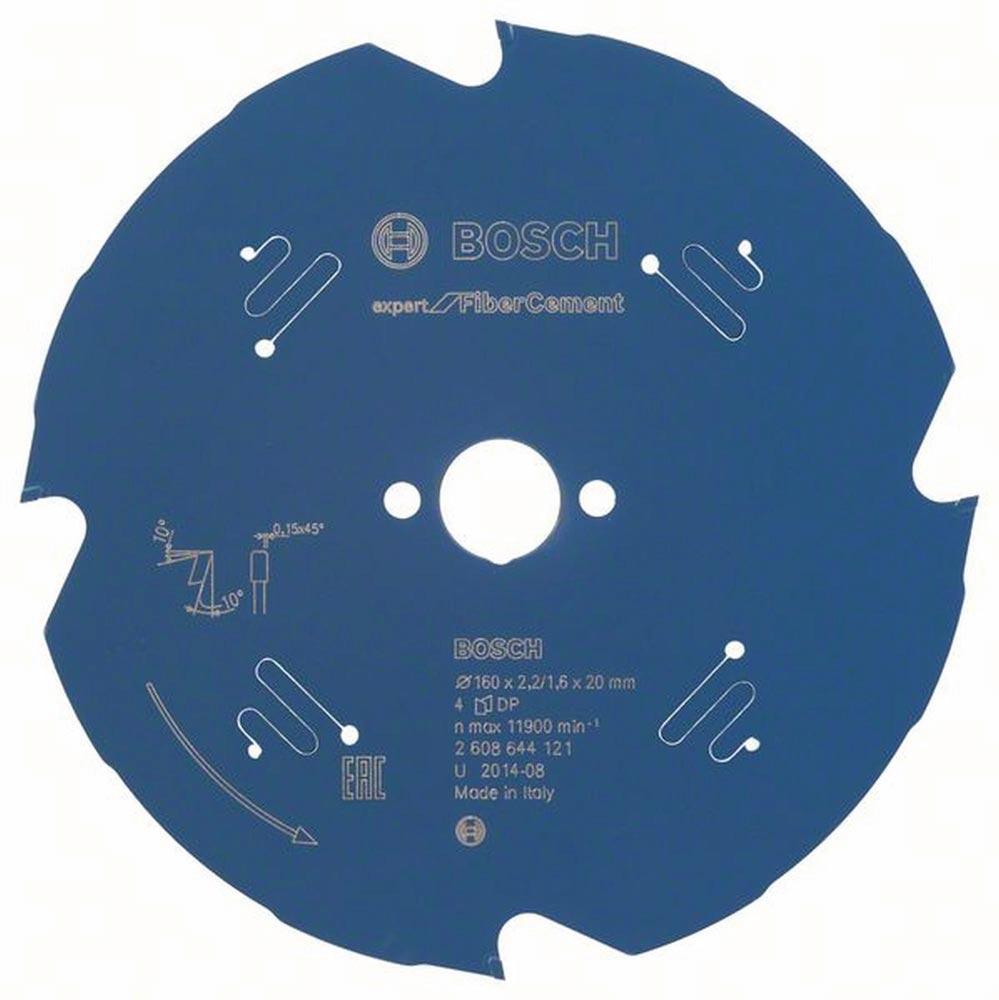 Kreissägeblatt Außen-Ø 160 mm Zähnezahl 4 TCG Bohrung 20 mm Schnittbreite 2,2 mm HM