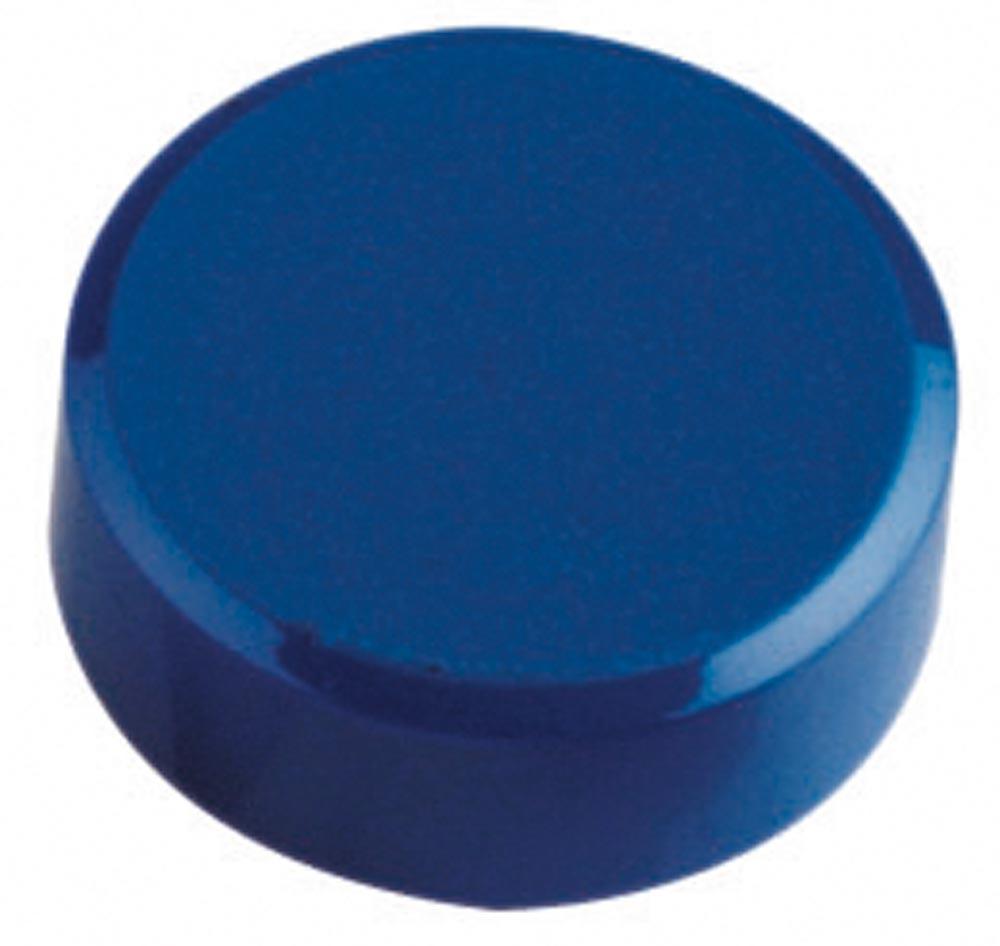 Magnete, Durchm.xH 34x13 mm, Haftkraft 2 kg, Kunststoffgehäuse blau, VE 20 Stück, MINDESTABNAHME 2 VE