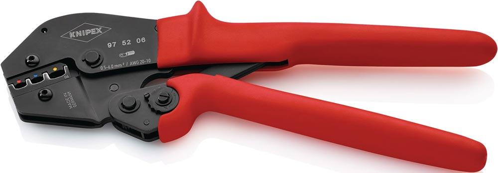Crimpzange Länge 250 mm 0,5- 6 (AWG 20 - 10) mm 565 g