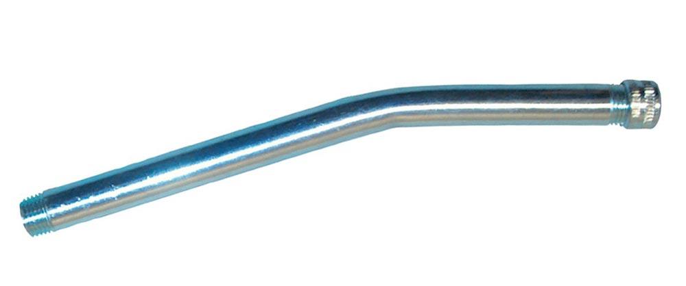 Düsenrohr mit Hohl- und Universalmundstück M10 x 1 Länge150 mm gebogen