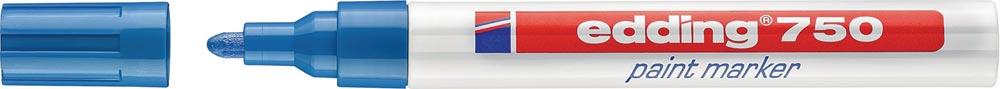 Lackmarker 750 blau Strichbreite 2-4 mm Rundspitze