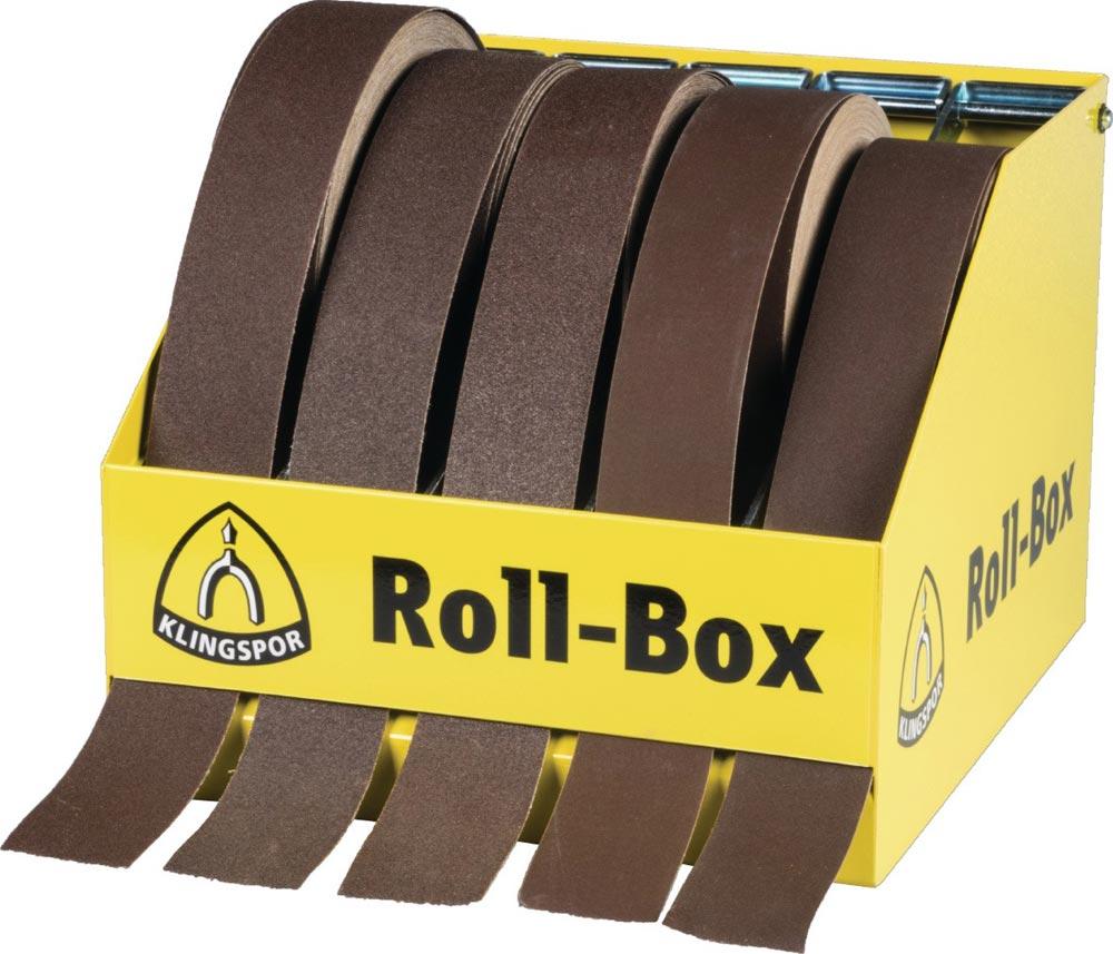 Sparrollenhalter ROLL-BOX f.5 Rollen a 50 mm Breite
