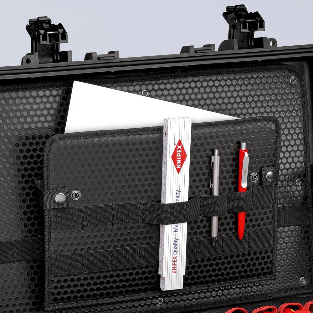 Werkzeugkoffer Robust45 Move 63-teilig Koffer aus schlagfestem Polypropylen für Elektriker