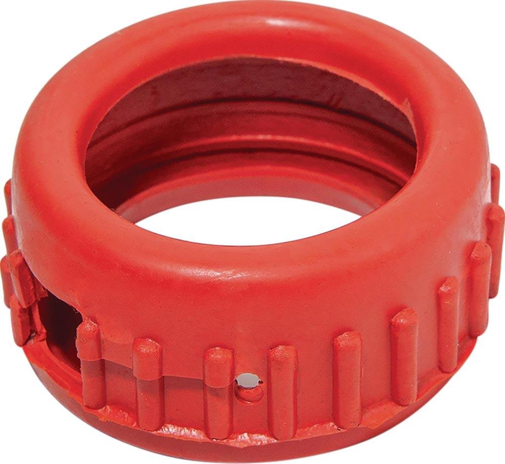 Manometerschutzkappe rot Ø 63 mm Gummi
