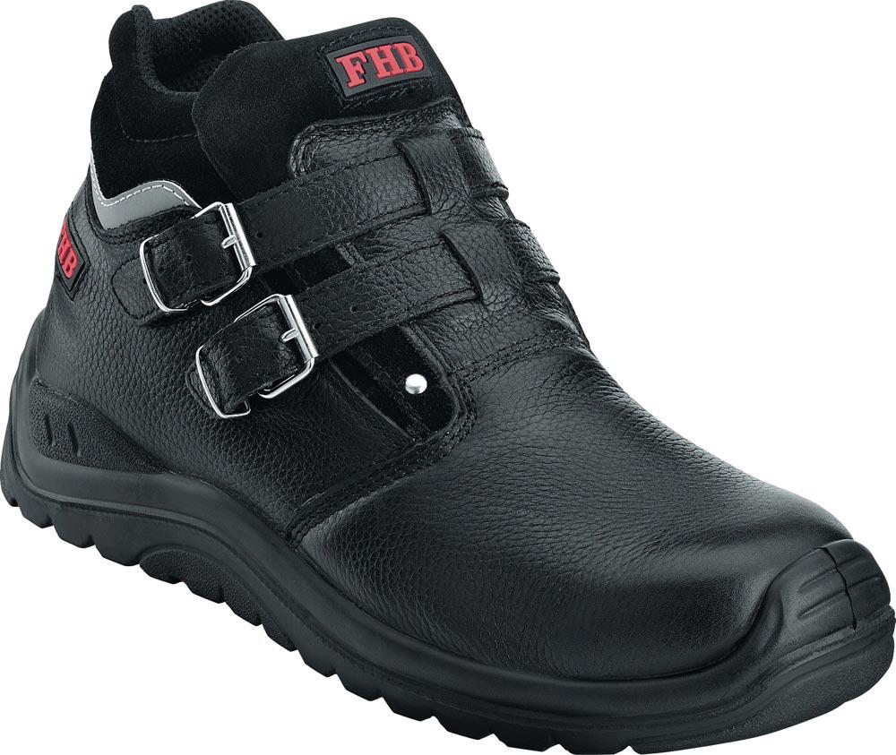 Sicherheitsstiefel NORBERT Größe 39 W. 11 schwarz S3 HRO EN ISO 20345 Kuhleder