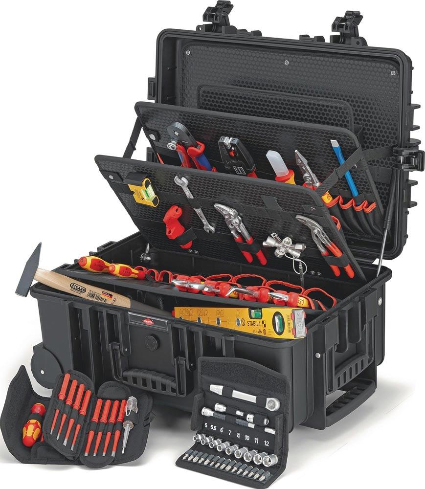 Werkzeugkoffer Robust 45 leer Leerkoffer staub-, wasserdicht, rollbar