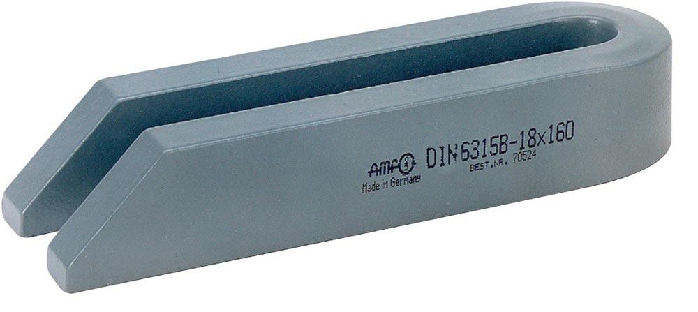 Gabelspanneisen DIN 6315B Schlitzbreite 22 mm Länge 200 mm für Spannschraube M20, M22