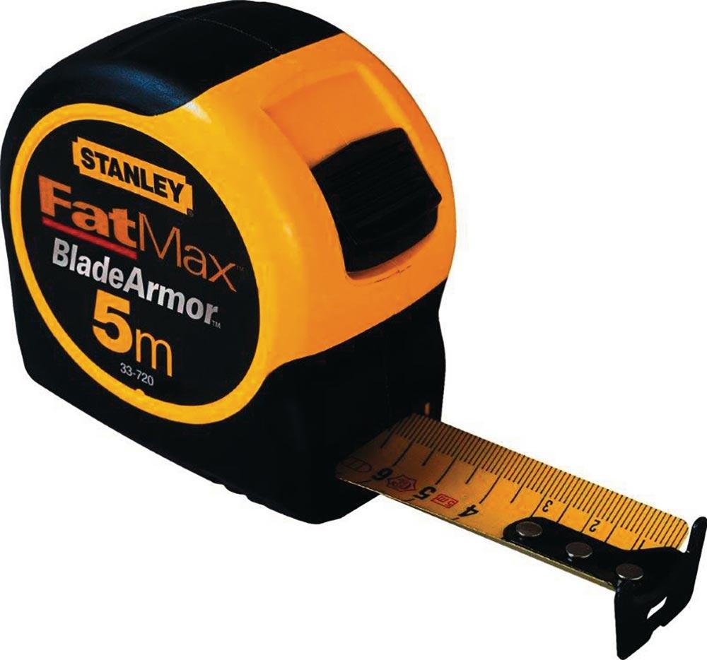 Taschenrollbandmaß FatMax® BladeArmor Länge 5 m Breite 32 mm mm/cm EG II Kunststoff Feststeller SB