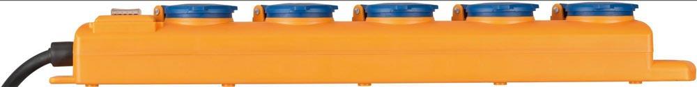 Steckdosenblock Super Solid SL 554 16 A 230 V schwarz Steckdosen 5 2 m H07RN-F 3 x 1,5 mm