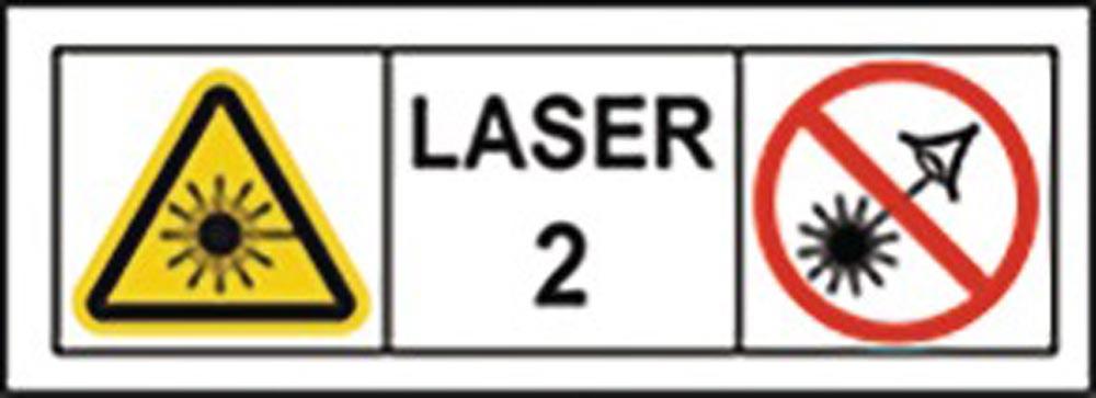 Kreuzlinien-Lotlaser LAX 300 20 m  0,3 mm/m