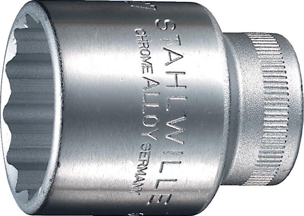 Steckschlüsseleinsatz 50 1/2  12-kant Schlüsselweite 28 mm Länge 45 mm