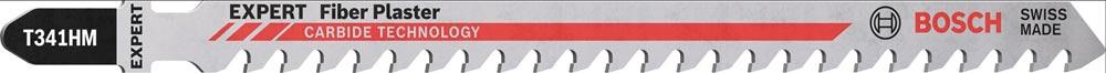 Stichsägeblatt Fiber Plaster T 341 HM Gesamtlänge 132 mm Zahnteilung 4,3 mm Faserzementplatten 3 Stück / Karte
