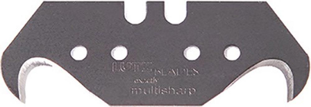 Hakenklinge multisharp L48,2xB18,7xS0,65mm mit Lochung 10 Stück / Spender