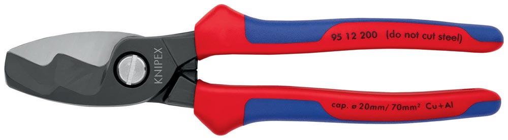Kabelschere Länge 200 mm Comfort-Griffe