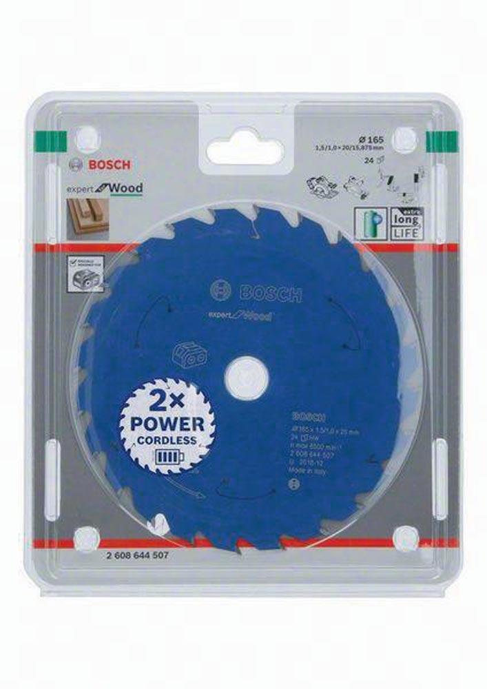 Kreissägeblatt Expert for Wood Außen-Ø 165 mm Zähnezahl 24 WZ Bohrung 20 mm Schnittbreite 1,5 mm HM Kreissägeblatt Expert for Wood Außen-Ø 165 mm Zähnezahl 24 WZ Bohrung 20 mm Schnittbreite 1,5 mm HM