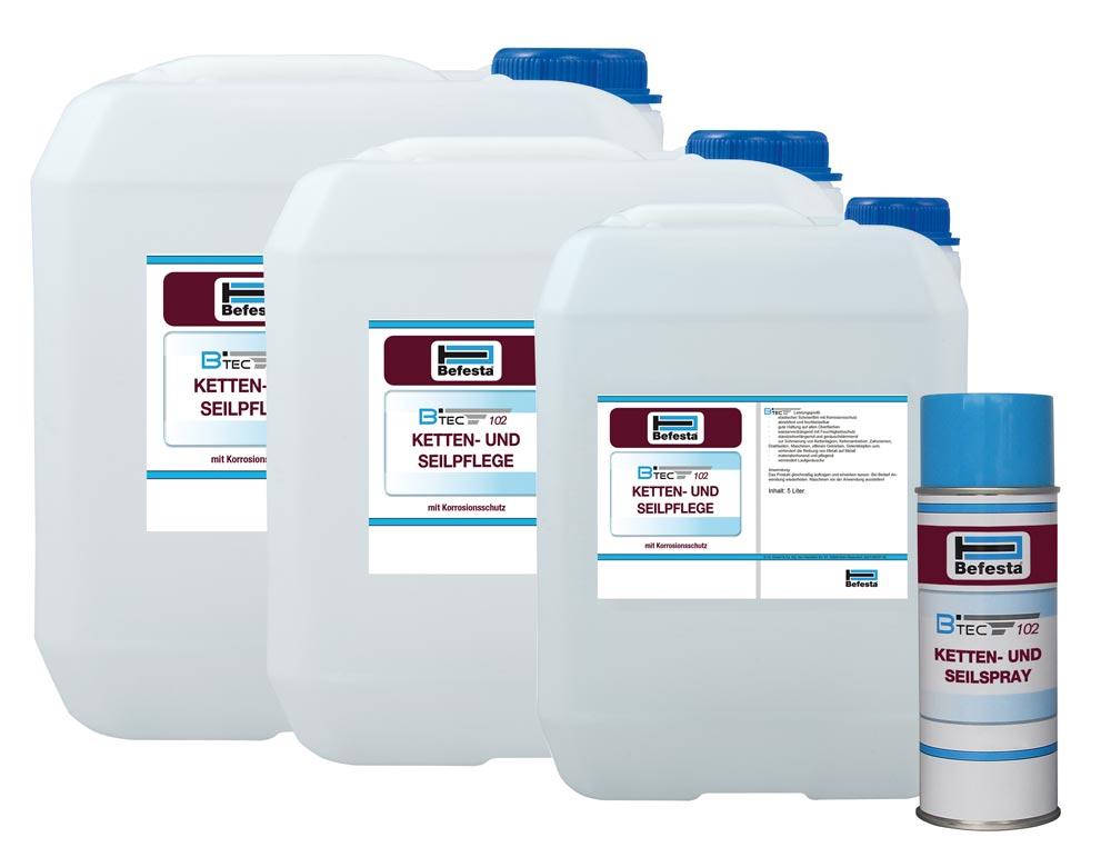 Ketten- und Seilspray Btec 102 400 ml