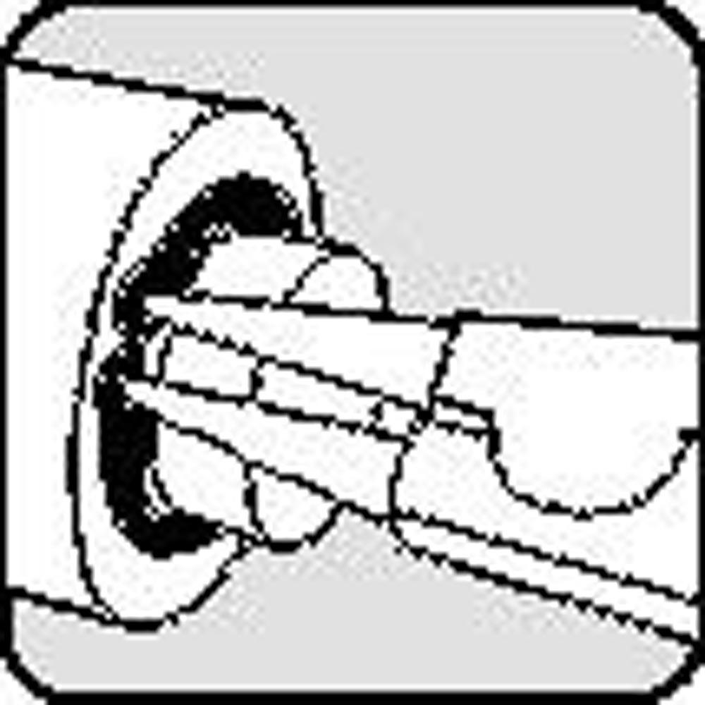 Außensicherungsringzange A 41 für Wellen Ø 85 - 140 mm Länge 305 mm